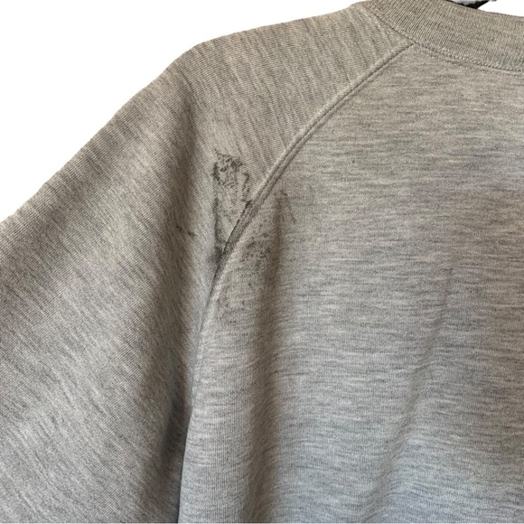 Vintage Nike Crewneck Sweatshirt Mens Large Kangaroo Pocket Swoosh Logo Cotton - Picture 5 of 7